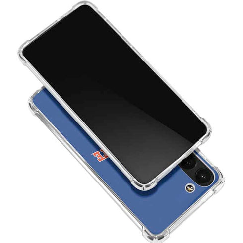 Boise State University Collegiate Text Galaxy S24 FE Clear Case